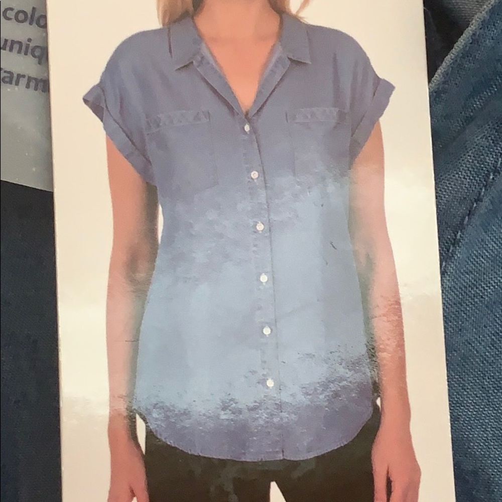 Short Sleeve Button Down NEW!